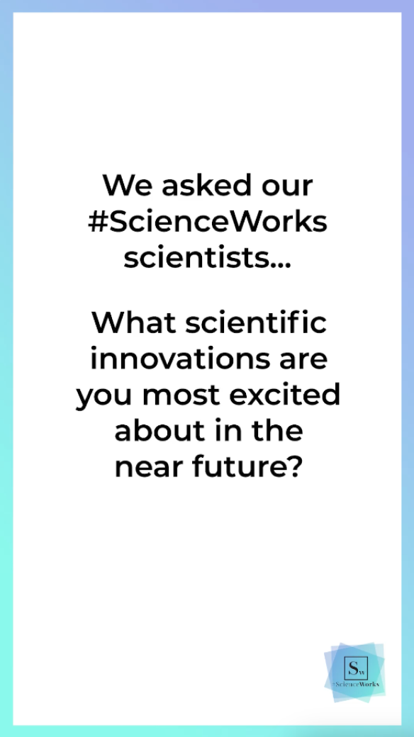 ScienceWorks social media post